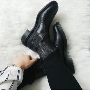 Dr. Martens Black Leather Boots
